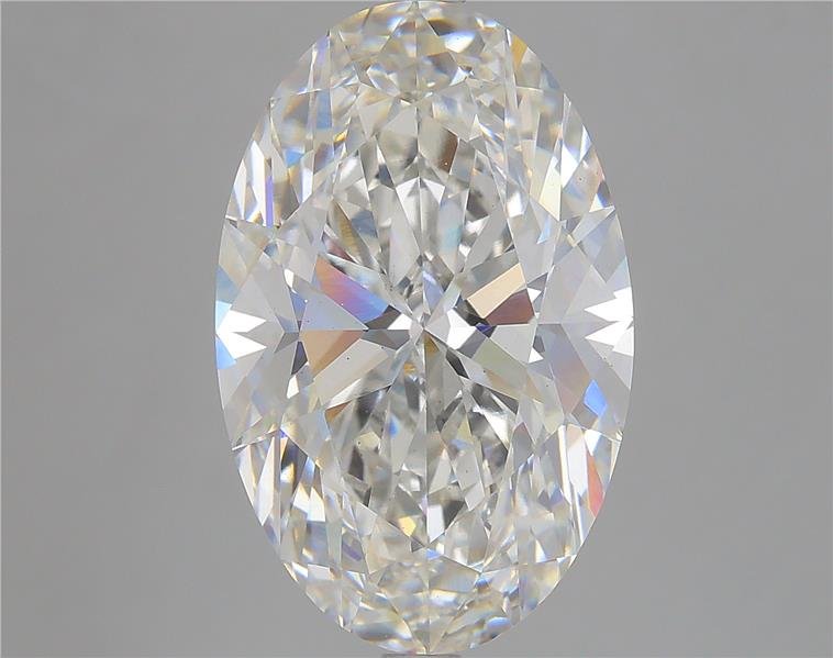 7.84ct G VS1 Rare Carat Ideal Cut Oval Lab Grown Diamond