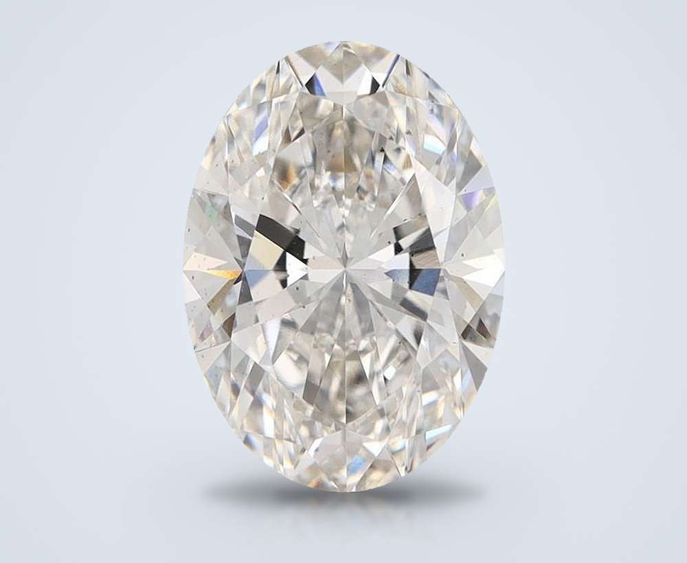 4.27 Carat Oval Lab Diamond