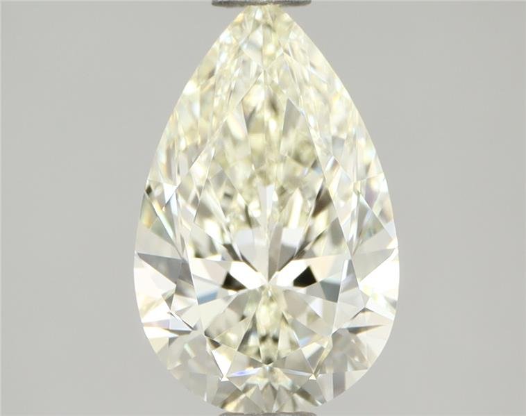 1.31ct K IF Rare Carat Ideal Cut Pear Diamond