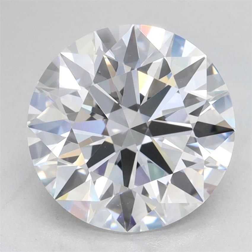2.51ct D VVS1 Rare Carat Ideal Cut Round Lab Grown Diamond