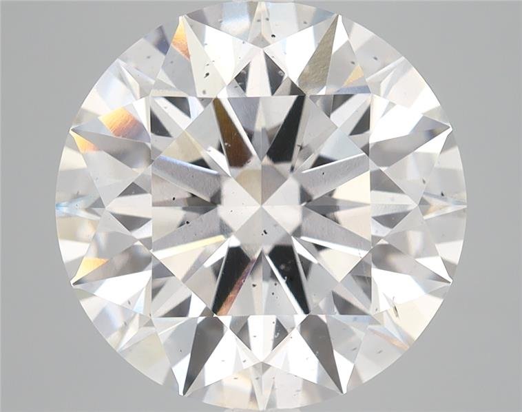 7.02ct G SI1 Rare Carat Ideal Cut Round Lab Grown Diamond