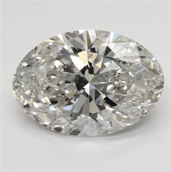 3.82ct G VS2 Rare Carat Ideal Cut Oval Lab Grown Diamond