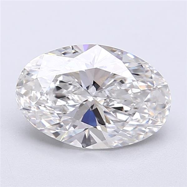 1.52ct E VVS2 Rare Carat Ideal Cut Oval Lab Grown Diamond