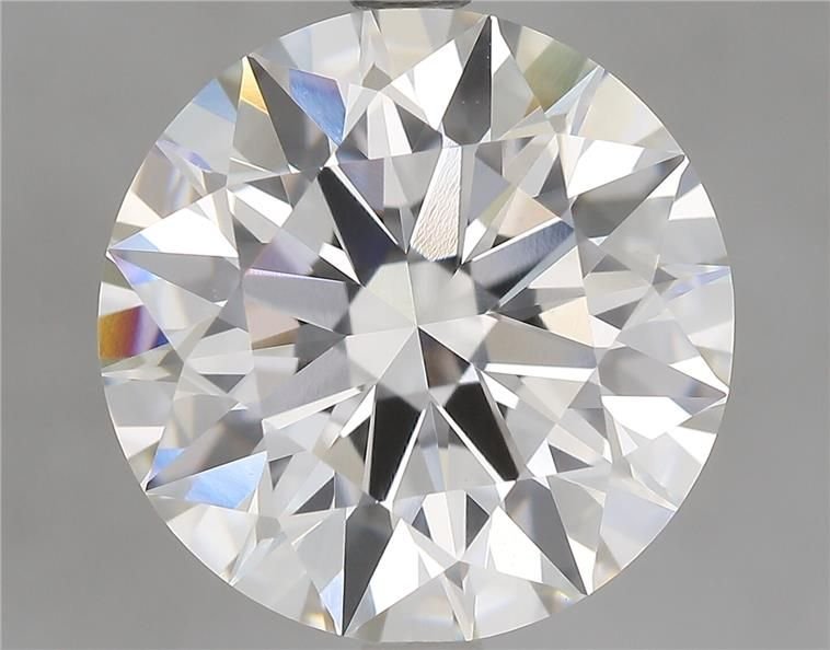 4.52ct H VVS2 Rare Carat Ideal Cut Round Lab Grown Diamond