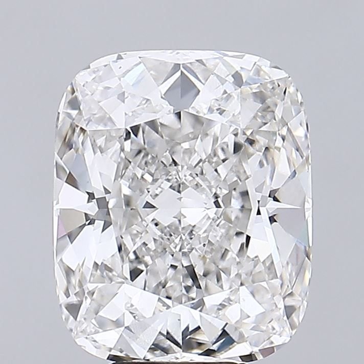 7.07ct F VS2 Rare Carat Ideal Cut Cushion Lab Grown Diamond