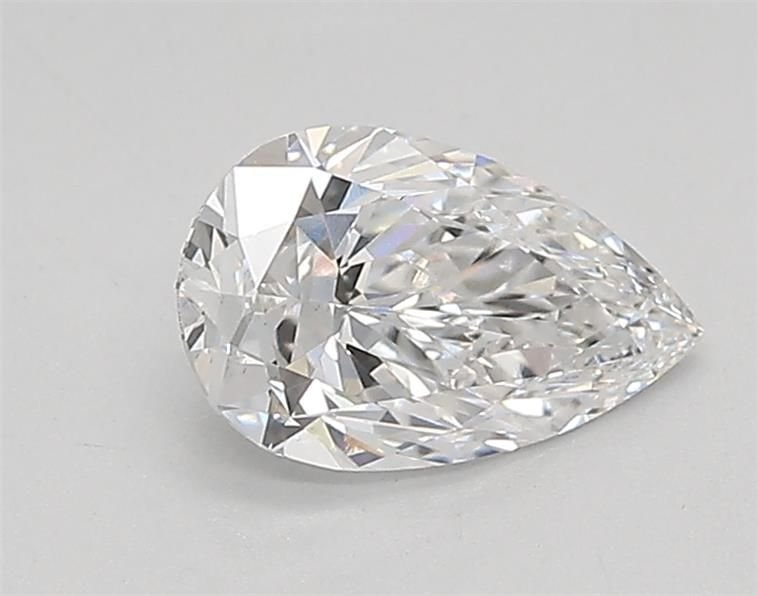 0.79ct D VS1 Rare Carat Ideal Cut Pear Lab Grown Diamond