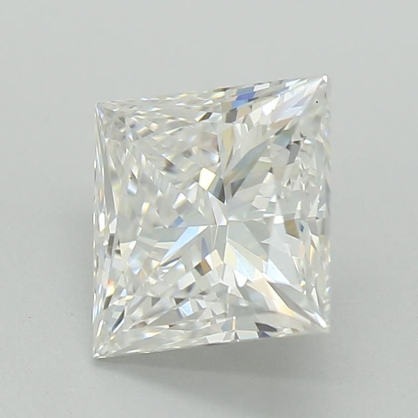 1.09ct D VVS2 Rare Carat Ideal Cut Princess Lab Grown Diamond