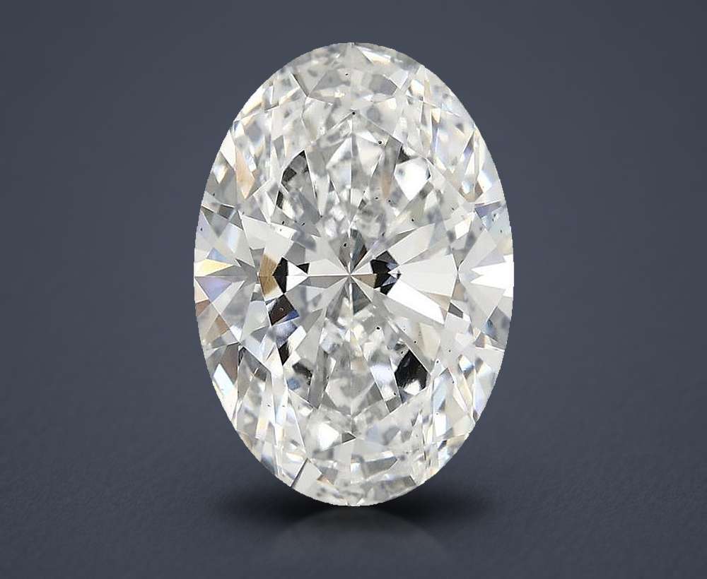 3.00 Carat Oval Lab Diamond