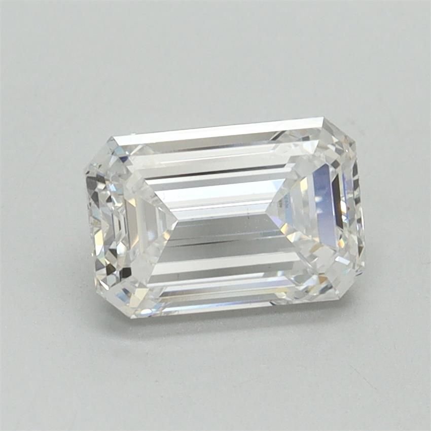 1.34ct D VS1 Excellent Cut Emerald Lab Grown Diamond