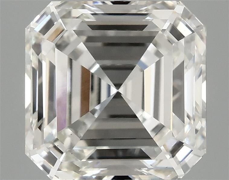 3.03ct G VS1 Rare Carat Ideal Cut Asscher Lab Grown Diamond