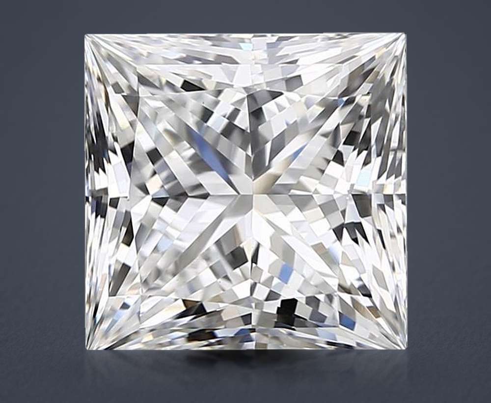 6.08 Carat Princess Lab Diamond