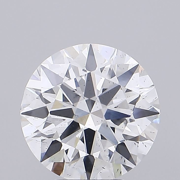 5.01ct E SI2 Rare Carat Ideal Cut Round Lab Grown Diamond