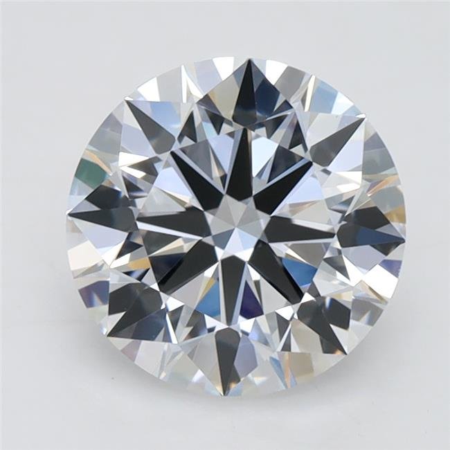 2.73ct F VVS2 Rare Carat Ideal Cut Round Lab Grown Diamond