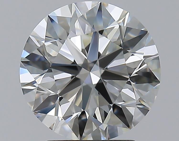 2.72ct J VVS2 Rare Carat Ideal Cut Round Diamond