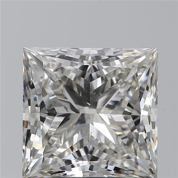 4.05ct H VS2 Excellent Cut Princess Lab Grown Diamond