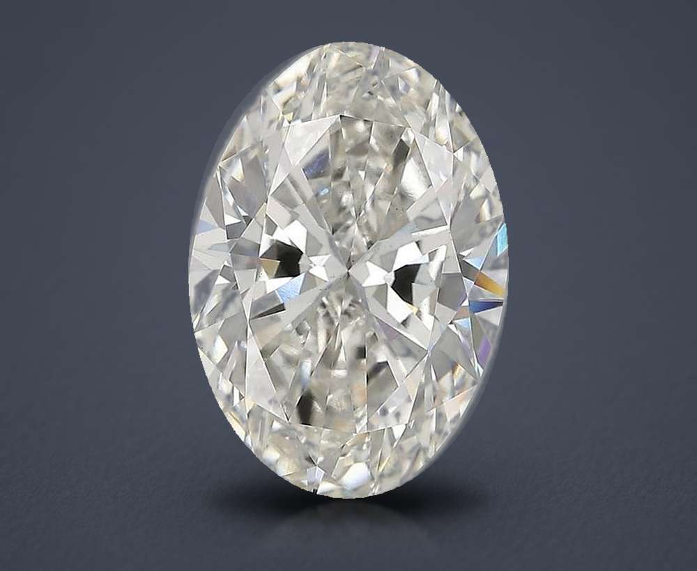 5.50 Carat Oval Lab Diamond