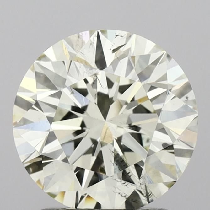 1.73ct K SI2 Rare Carat Ideal Cut Round Diamond