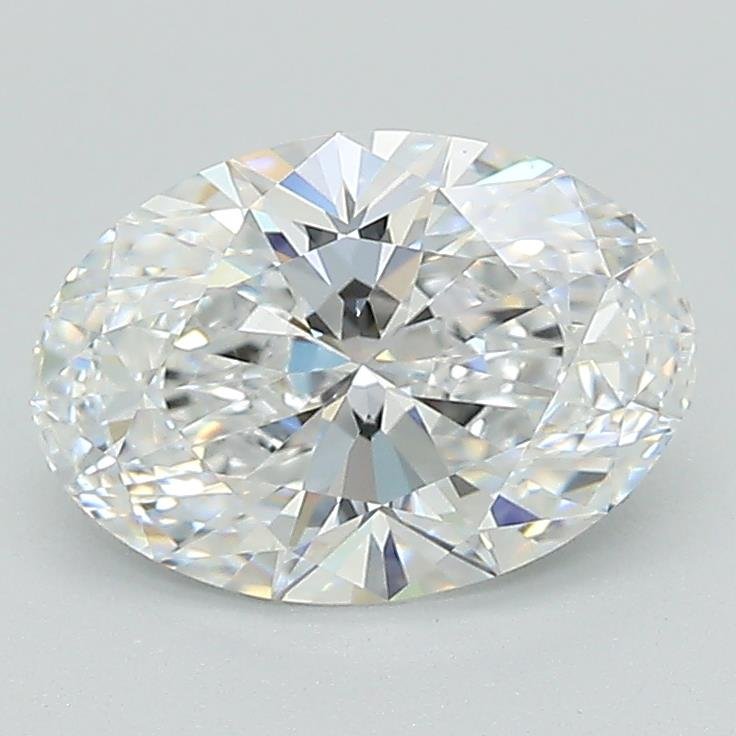 1.59ct D VS2 Rare Carat Ideal Cut Oval Lab Grown Diamond