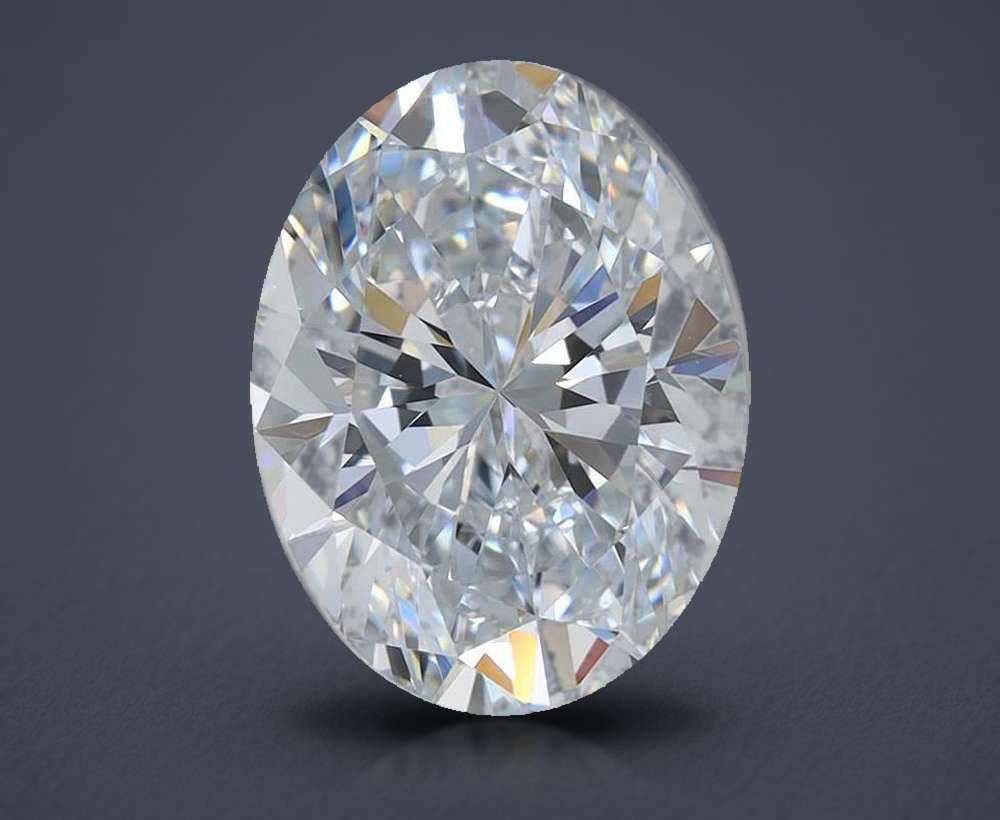 2.58 Carat Oval Lab Diamond