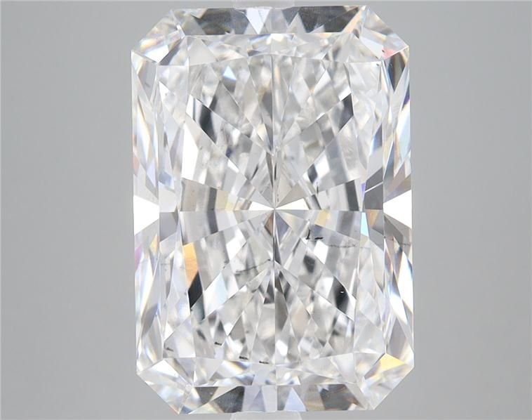 7.54ct E SI1 Rare Carat Ideal Cut Radiant Lab Grown Diamond