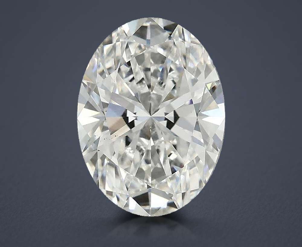 2.52 Carat Oval Lab Diamond
