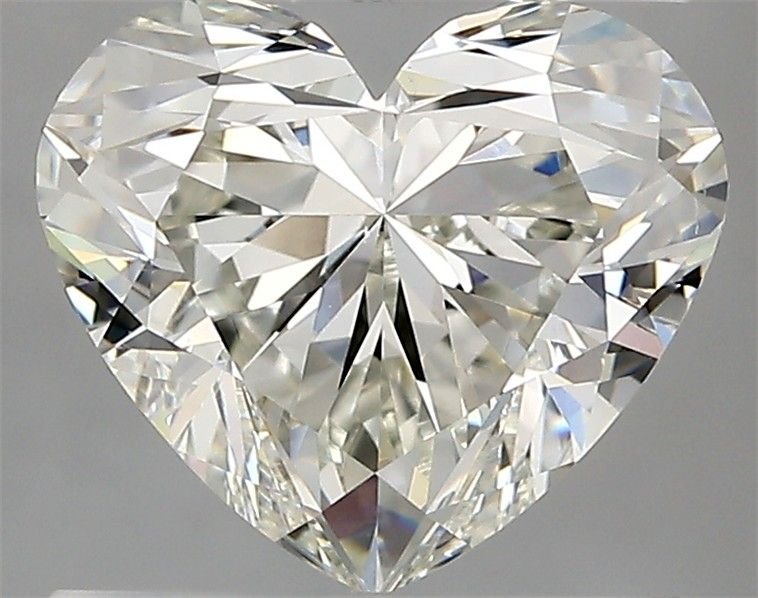 3.10ct K VS1 Rare Carat Ideal Cut Heart Diamond
