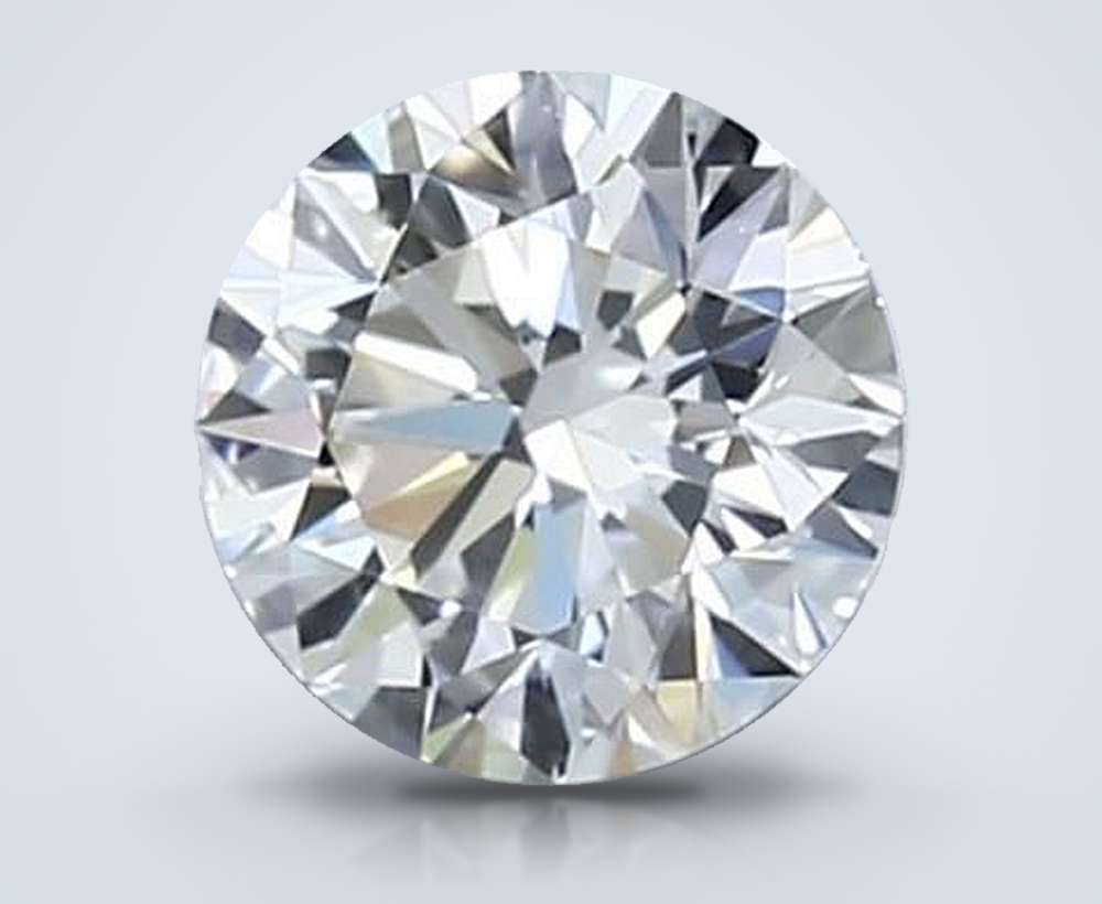 0.57 Carat Round Natural Diamond