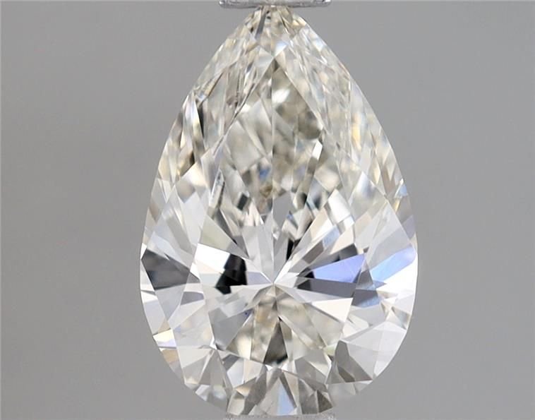 0.93ct H VS2 Rare Carat Ideal Cut Pear Lab Grown Diamond