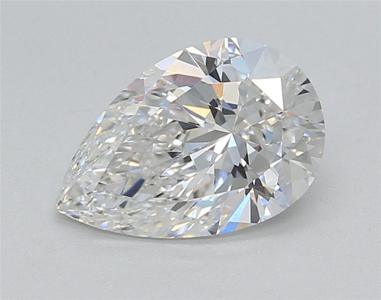 1.52ct E VVS2 Rare Carat Ideal Cut Pear Lab Grown Diamond