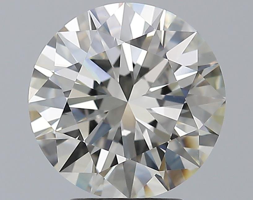 3.29ct J VS1 Rare Carat Ideal Cut Round Diamond