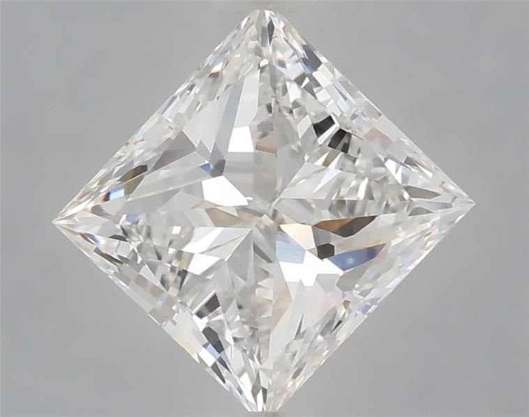 1.56ct D VVS2 Very Good Cut Princess Lab Grown Diamond
