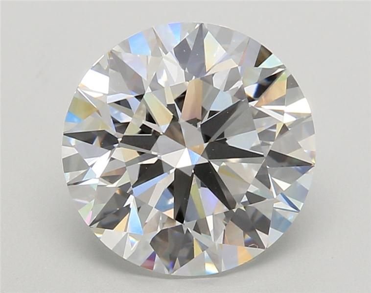 4.04ct E VVS2 Rare Carat Ideal Cut Round Lab Grown Diamond