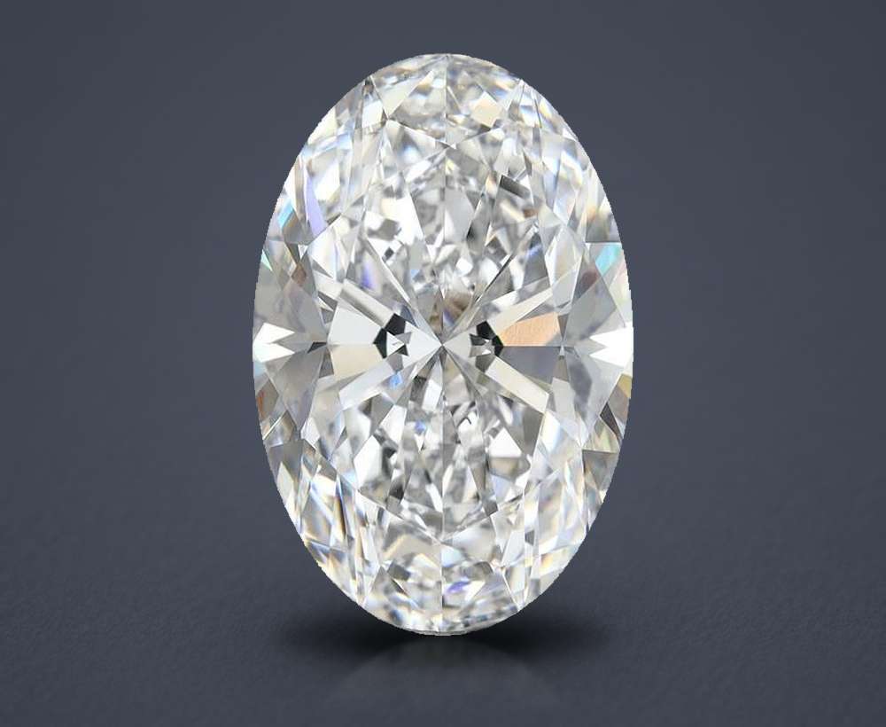 12.04 Carat Oval Lab Diamond
