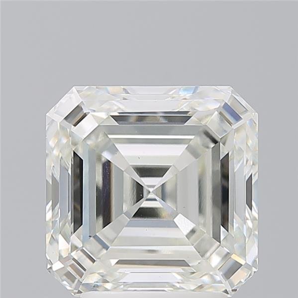 3.60ct H VS2 Rare Carat Ideal Cut Asscher Lab Grown Diamond