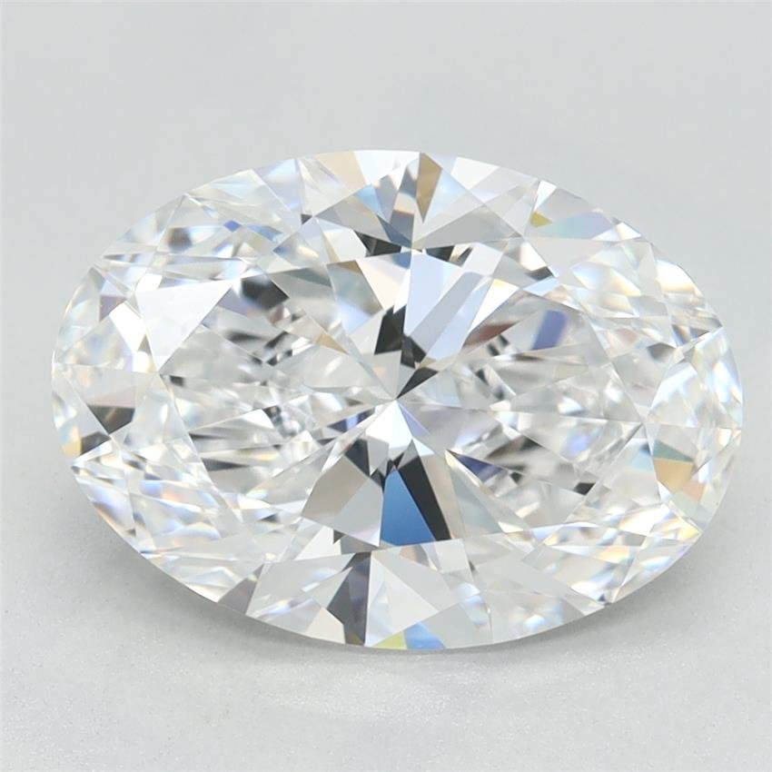 2.70ct D VVS1 Rare Carat Ideal Cut Oval Lab Grown Diamond