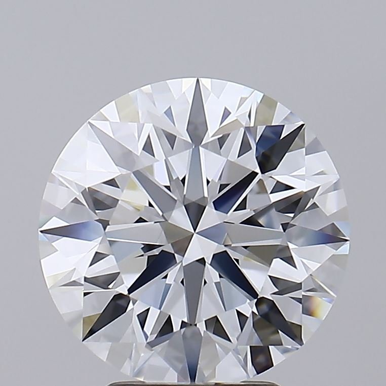 4.10ct F IF Rare Carat Ideal Cut Round Lab Grown Diamond