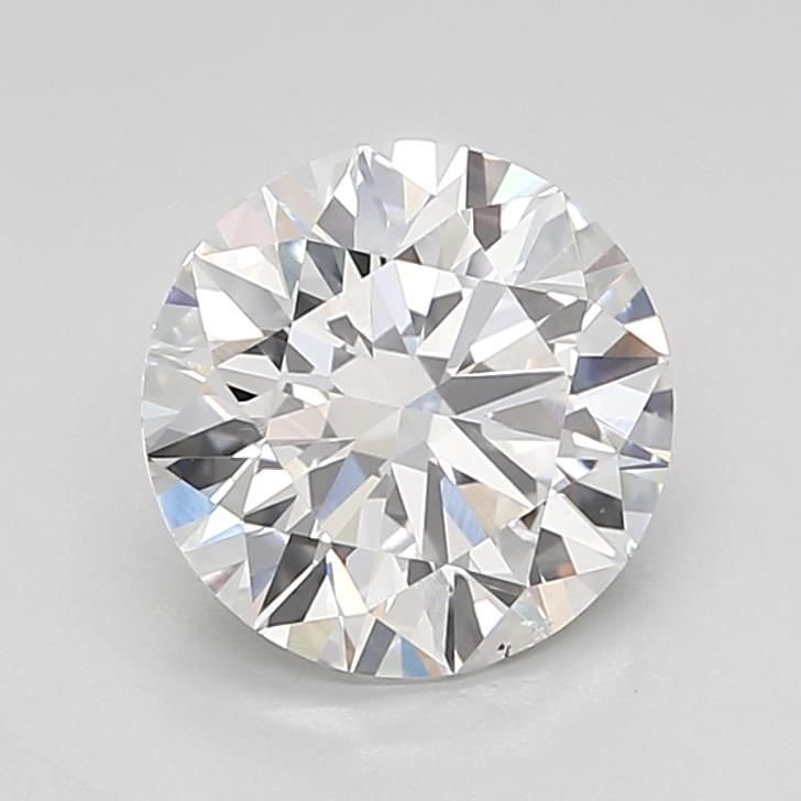 2.01ct F SI1 Rare Carat Ideal Cut Round Lab Grown Diamond