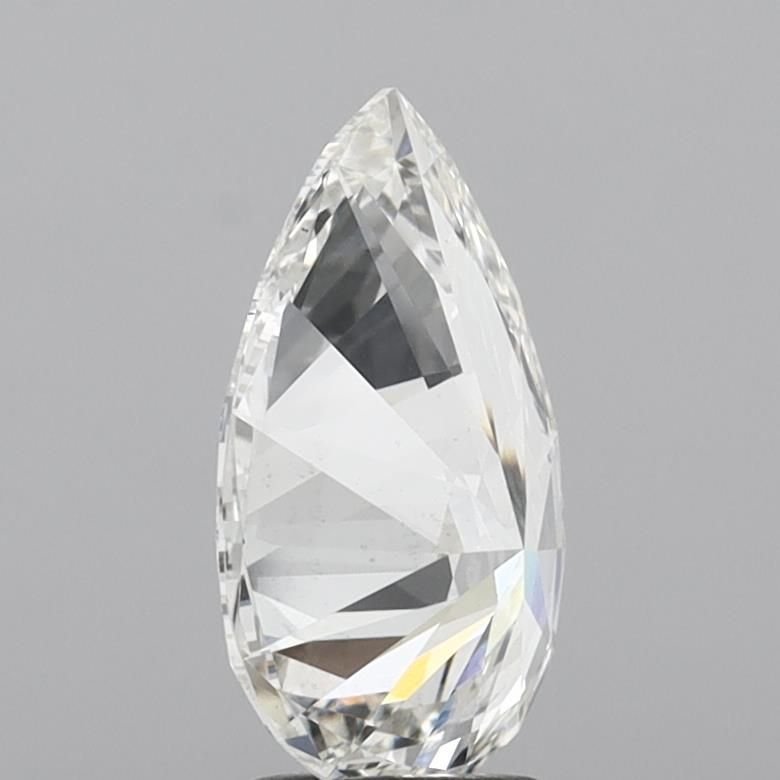 3.05ct H VS2 Rare Carat Ideal Cut Pear Lab Grown Diamond
