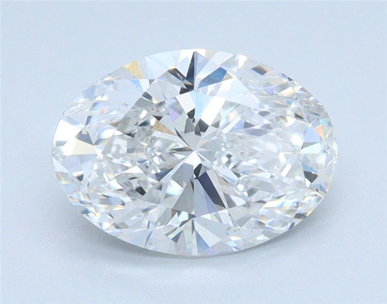 1.51ct E VS2 Rare Carat Ideal Cut Oval Lab Grown Diamond