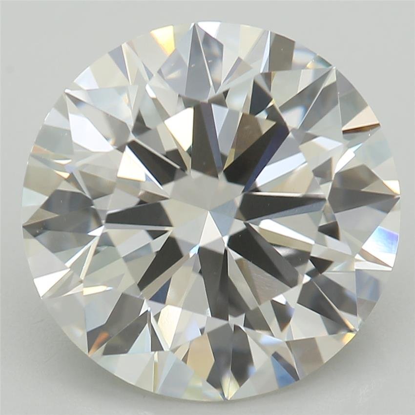 4.04ct G VVS2 Rare Carat Ideal Cut Round Lab Grown Diamond