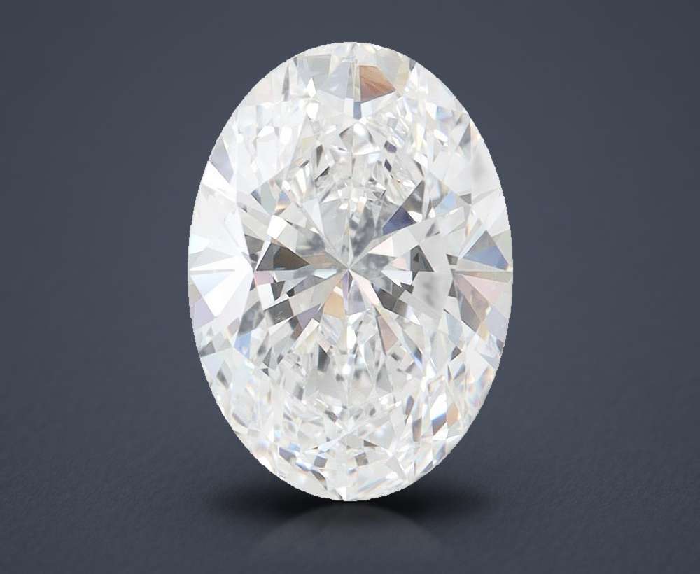 3.27 Carat Oval Lab Diamond