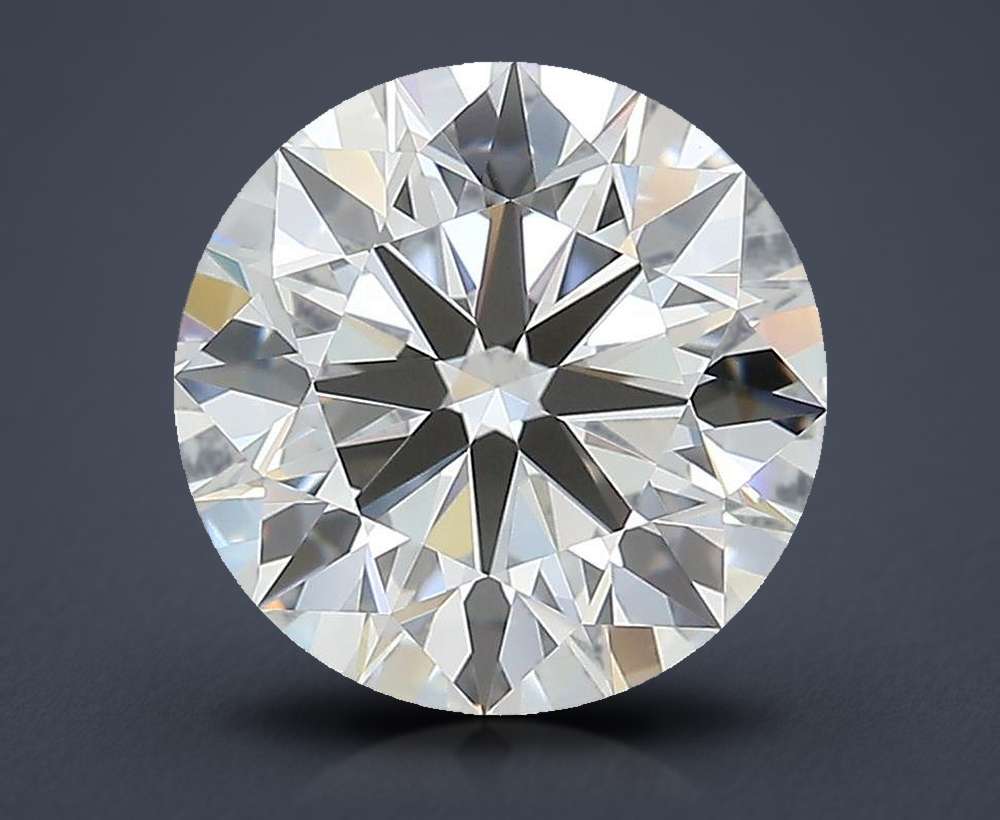 3.42 Carat Round Lab Diamond