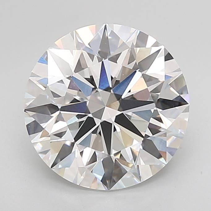 4.20ct D VS1 Rare Carat Ideal Cut Round Lab Grown Diamond