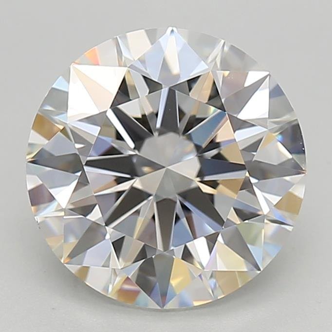2.06ct F VVS2 Rare Carat Ideal Cut Round Lab Grown Diamond