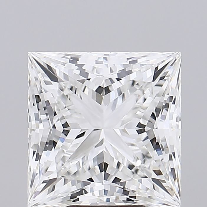 7.08 Carat Princess Lab Diamond