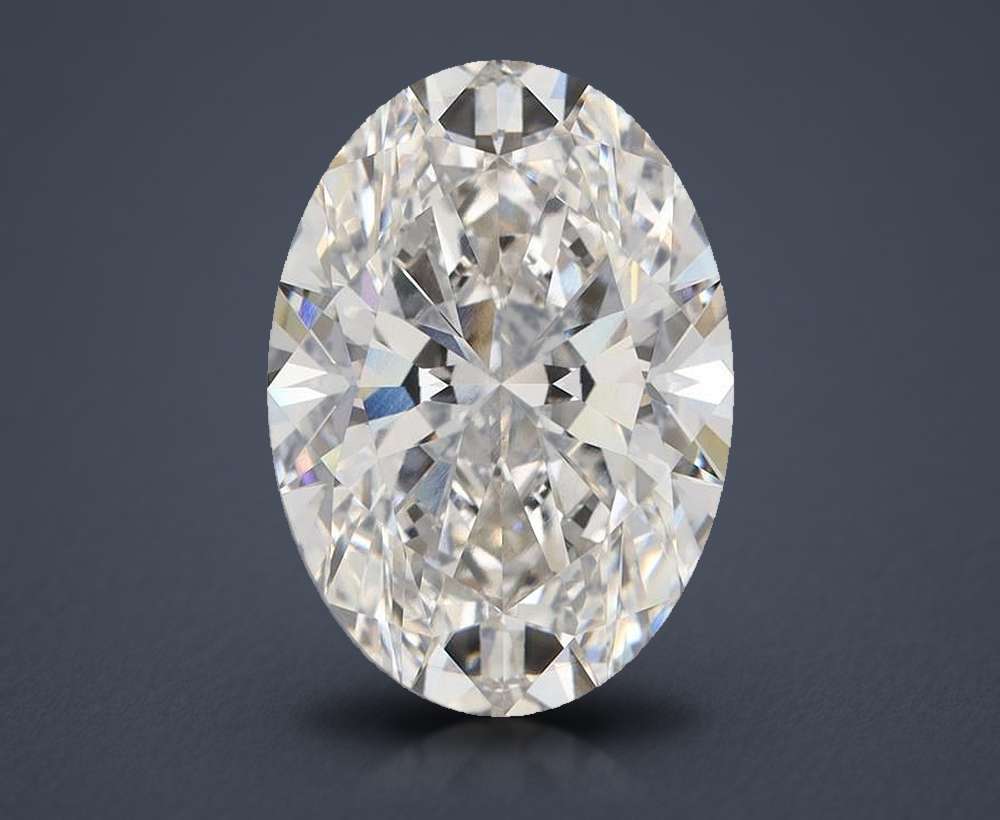 8.47 Carat Oval Lab Diamond