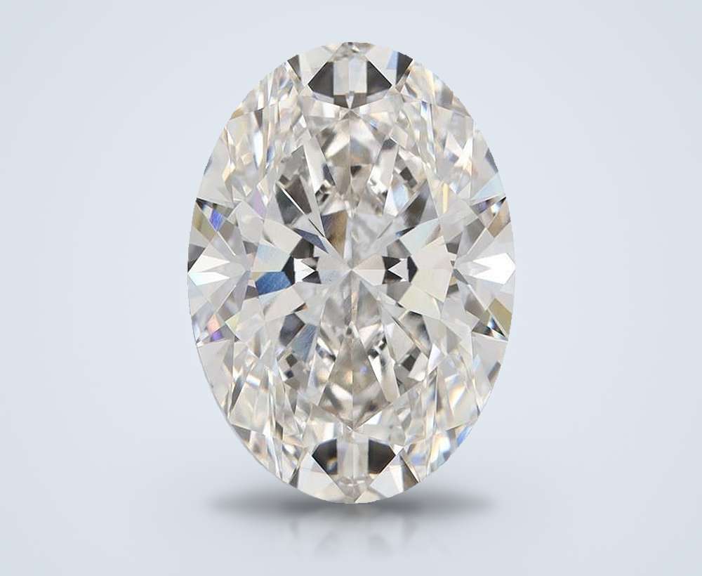 8.47 Carat Oval Lab Diamond