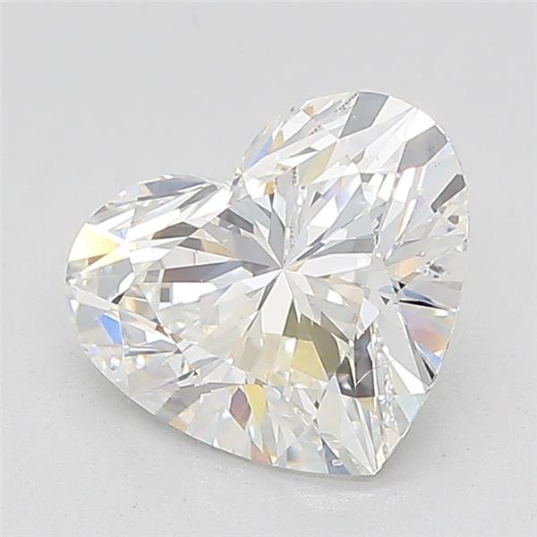 1.72ct F SI1 Rare Carat Ideal Cut Heart Lab Grown Diamond