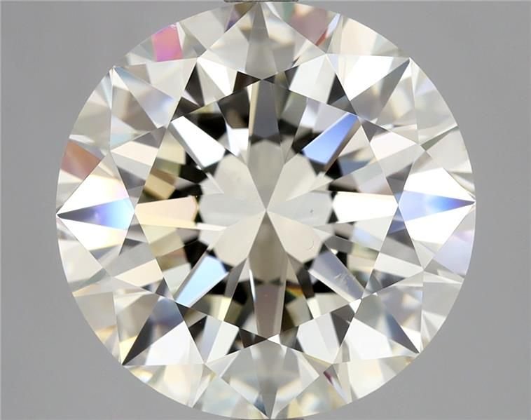 5.01ct K SI1 Excellent Cut Round Diamond
