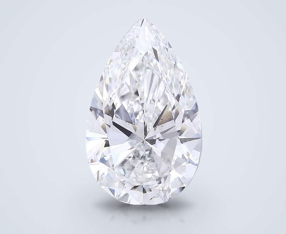 10.00 Carat Pear Lab Diamond